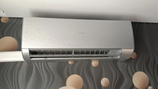 Установка кондиционера Haier Stellar «под окном», Екатеринбург