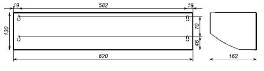 Габаритные размеры серии М