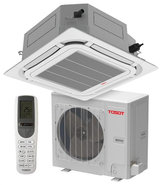 Кассетный инверторный кондиционер Tosot T48H-ILC/I/TF06P-LC/T48H-ILU/O