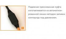 Нагревательный кабель Теплолюкс Tropix ТЛБЭ 56,5 м/1200 Вт