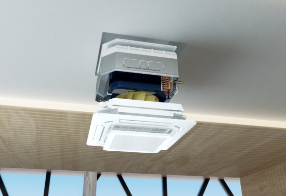 Кассетный кондиционер Hisense AUC-48HR4SKA